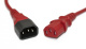 фото Кабель питания  Hyperline PWC-IEC13-IEC14-0.5-RD в Уфе