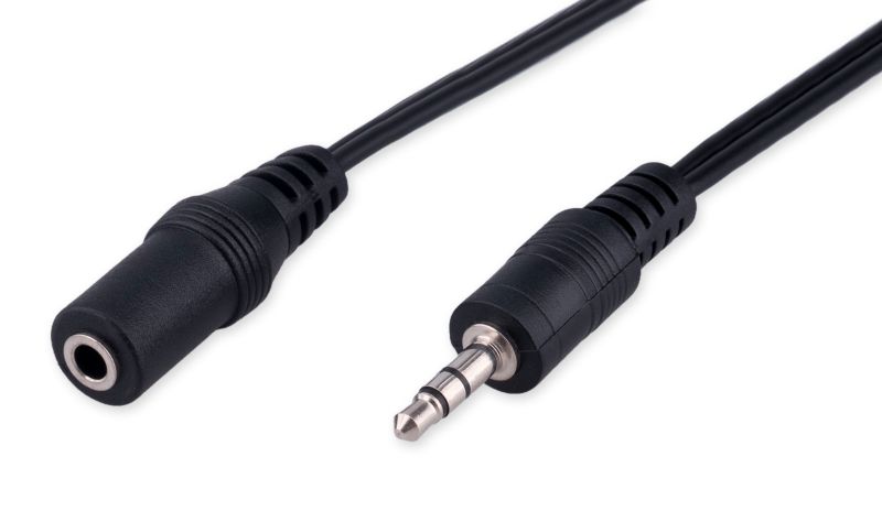 

Кабель-удлинитель Cablexpert CCA-423-2M-N аудио Jack 3.5(M)/Jack 3.5(F), 2м, черный, пакет, CCA-423-2M-N