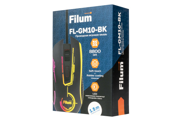 фото Мышь  Filum FL-GM10-BK в Уфе