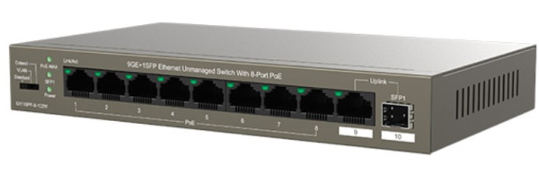 фото Коммутатор неуправляемый IP-Com G1110PF-8-102W V1.0 в Казани