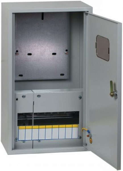 Изображение товара Щит учета EKF mb23-3/12 с монтажной панелью и защитой IP31