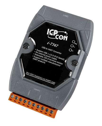 

Преобразователь ICP DAS I-7567 CR USB To HART Converter (Gray Cover) (RoHS), I-7567 CR