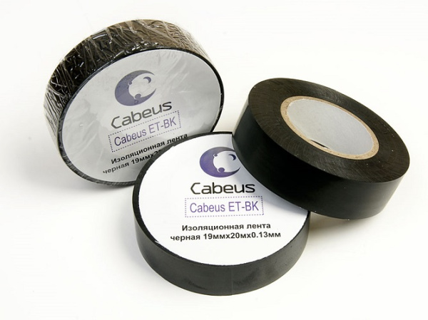 фото Изолента  Cabeus ET-BK в Екатеринбурге