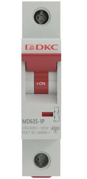 фото Автоматический выключатель модульный DKC MD63S-1PC4 в Воронеже