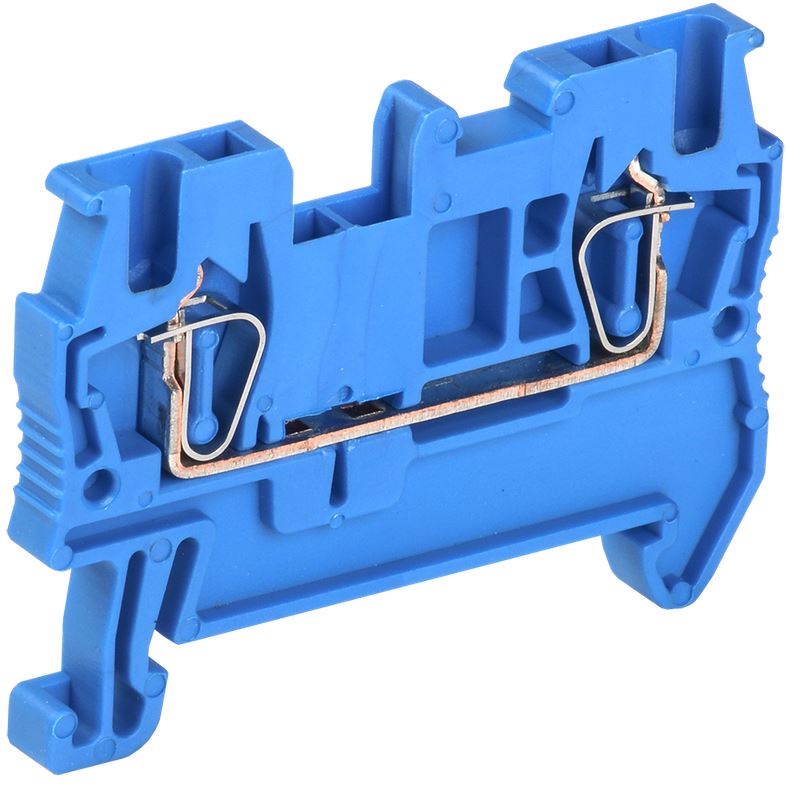 

Клемма пружинная IEK YZN11-001-K07 КПИ 2в-1,5 17,5А синий, YZN11-001-K07