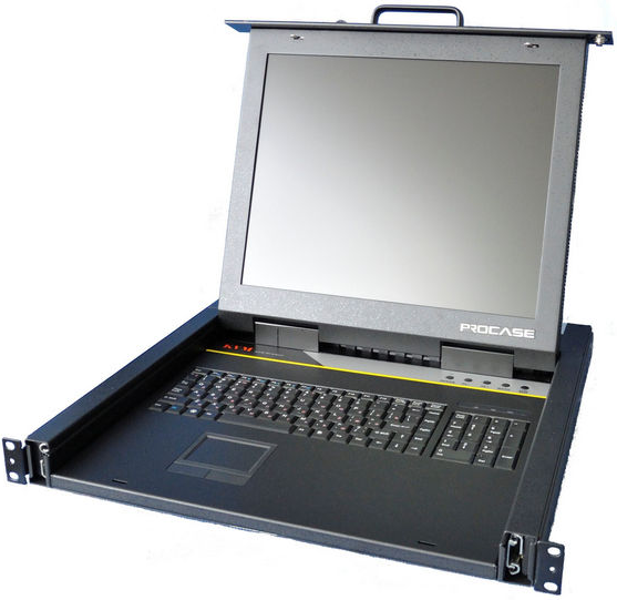 

Консоль KVM Procase R1701 однорельсовая, 1 порт, LCD 17'', single rail console, LCD D-Sub, USB, разрешение 1280*1024, R1701