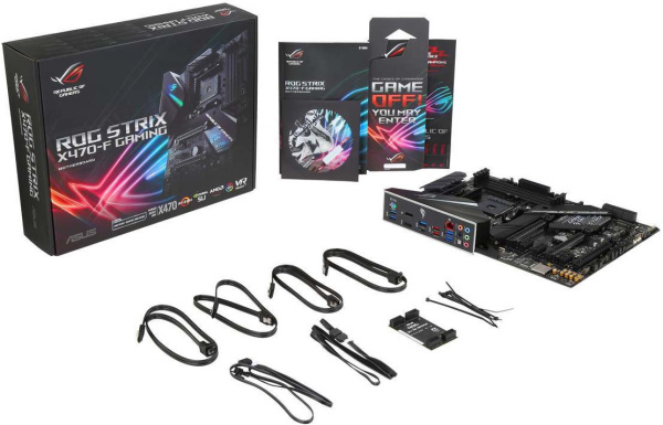 фото Материнская плата ATX ASUS ROG STRIX X470-F GAMING