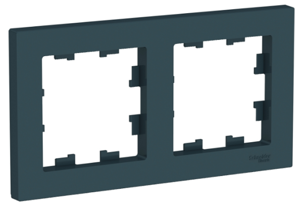 Изображение товара Рамка Systeme Electric ATN000802 для 2 постов серии AtlasDesign