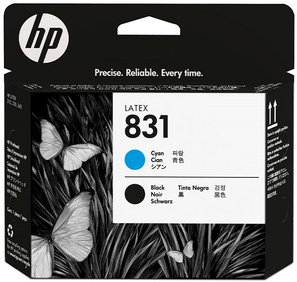 

Печатающая головка HP 831 CZ677A голубая/черная для HP Latex 310, HP Latex 570, 831
