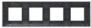 фото Рамка четверная IEK SK-M42-K02
