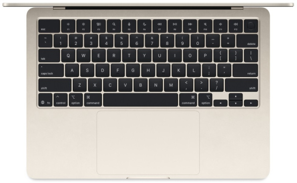 фото Ноутбук  Apple Macbook Air 15 (2025) в Уфе 15.3 ", M, 24 Гб RAM, 512 Гб SSD, M4 10-Core GPU, Золотистый
