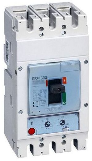

Автоматический выключатель в литом корпусе Legrand 422069 DPX³ 630 - эл. расцепитель S2, 50 кА, 400 В~, 3П, 500 А, 422069