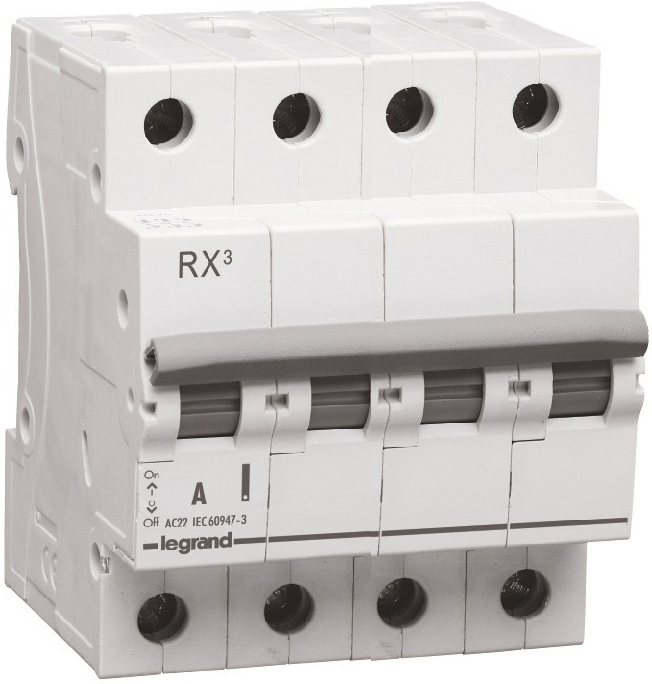 

Выключатель-разъединитель Legrand 419417 RX³ - 40А 4П, 419417