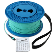 фото Кабель волоконно-оптический Hyperline TC-MC3-504-1xMPOF12/PX-1xMPOF12/PY-A-IN-10M-LSZH-MG
