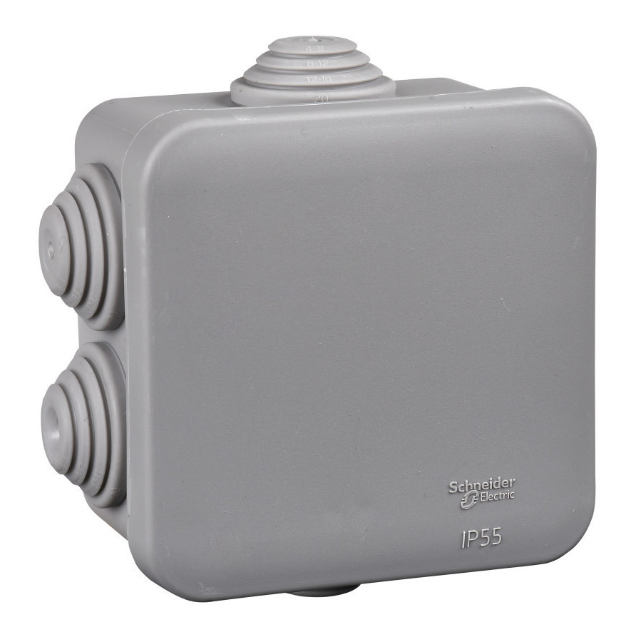 

Коробка распределительная Schneider Electric IMT350901 открытой установки 70x70x40 DIY, IMT350901