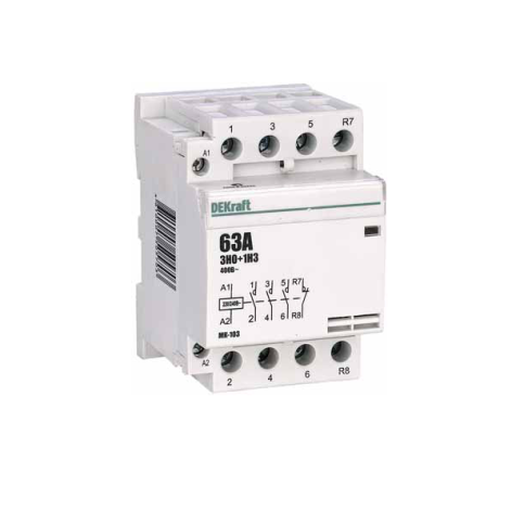 Изображение товара Контактор DEKraft 18082DEK серия МК-103 - дистанционное управление до 40А