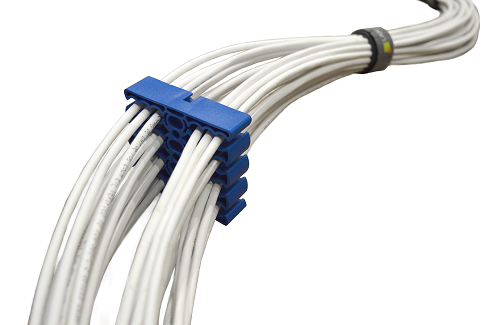 

Кабельный организатор Lanmaster LAN-CCLP24-BL гребенка на 24 кабеля, синяя, LAN-CCLP24-BL