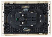 фото Розетка двухместная с заземлением  IEK FP-R21-16-1-K10