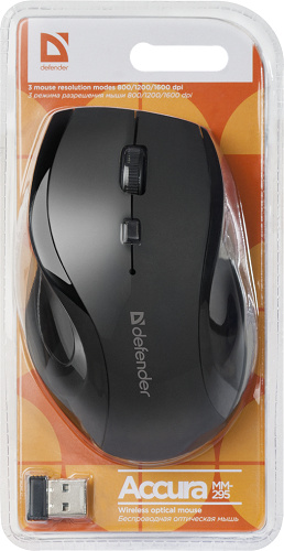 фото Мышь Wireless Defender Accura MM-295 в Перми