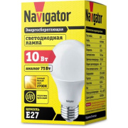 фото Лампа Navigator NLL-A60-10-230-2.7K-E27