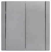 фото Переключатель двухклавишный IEK FP-V22-0-10-1-K46