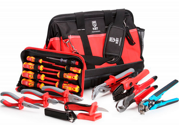 Изображение товара Набор электромонтажника КВТ 63033 профессиональный комплект инструментов