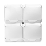 фото Розетка TOKOV ELECTRIC TKE-NX-R4Z-C01-IP54