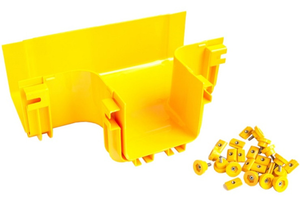 Изображение товара Отвод Lanmaster LAN-OT360-ET/NC для горизонтальной трассы