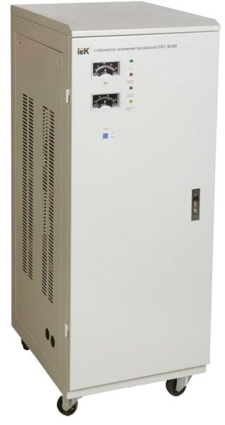 

Стабилизатор IEK IVS10-1-30000 напряжения однофазный СНИ1-30 кВА, IVS10-1-30000