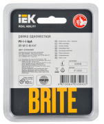 фото Рамка одинарная IEK BR-M12-M-K47