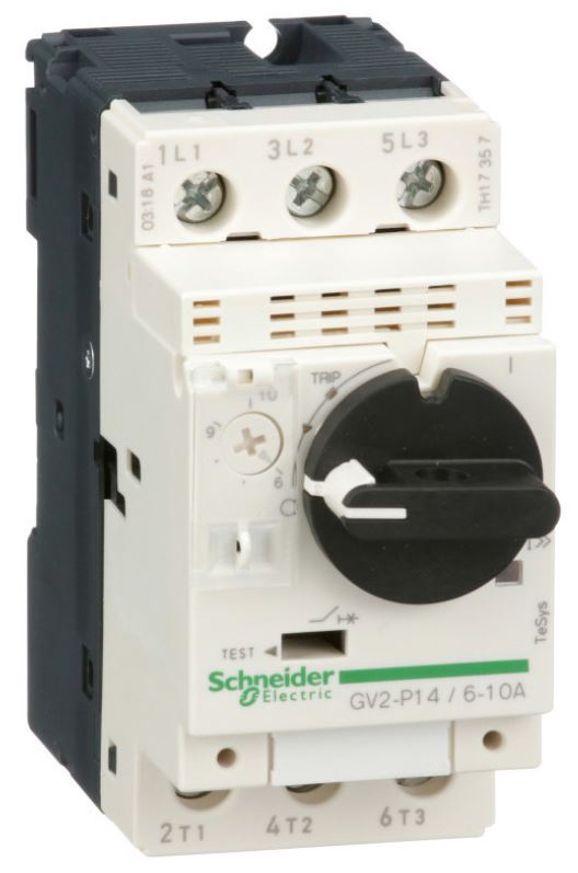 

Автоматический выключатель Schneider Electric GV2P10 с комбинированным расцепителем (4-6,3А), GV2P10