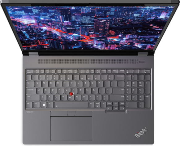 фото Ноутбук Lenovo ThinkPad P16 G2 16" (Intel Core i7, 16Гб DDR5, SSD 512 Гб, GeForce RTX 2000, Windows 11 Профессиональная) Серый [21FBA0R7CD]