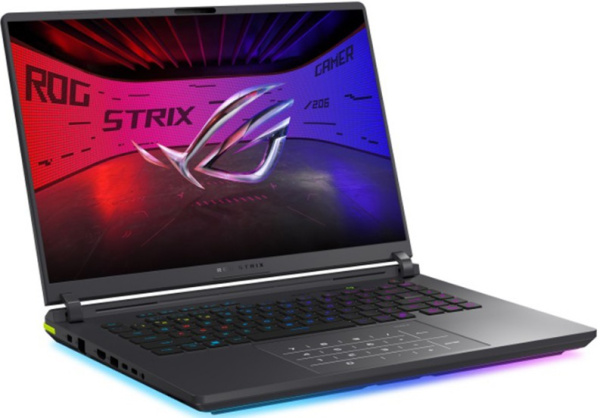 фото Ноутбук ASUS ROG Strix G16 G615JMR-TS415 16" (Intel Core i7, 16Гб DDR5, SSD 512 Гб, GeForce RTX 5060, Без ОС) Серый [90NR0LB1-M00KB0]