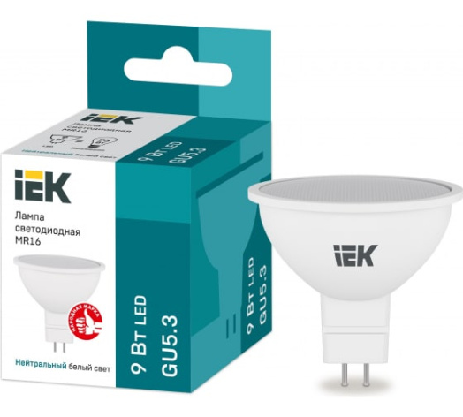 фото Лампа светодиодная IEK LLE-MR16-9-230-40-GU5 в Красноярске