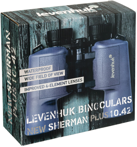 фото Бинокль  Levenhuk New Sherman PLUS 10x42 в Санкт-Петербургe
