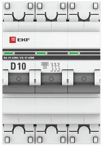 фото Автоматический выключатель  EKF mcb4763-6-3-10D-pro в Санкт-Петербургe