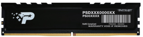 фото Модуль памяти DDR5 24GB Patriot Memory PSP524G560081H1 в Омске