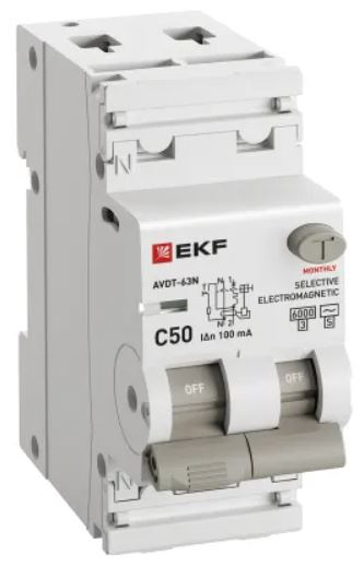 фото Автомат дифференциальный EKF D63N26MS50C300 в Челябинске
