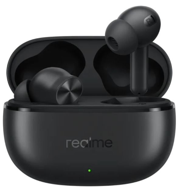 

Гарнитура wireless Realme Buds T200x 6941764461727 внутриканальные черный bluetooth в ушной раковине, Buds T200x