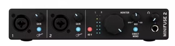 фото Аудиоинтерфейс  Arturia MiniFuse 2 Black в Уфе