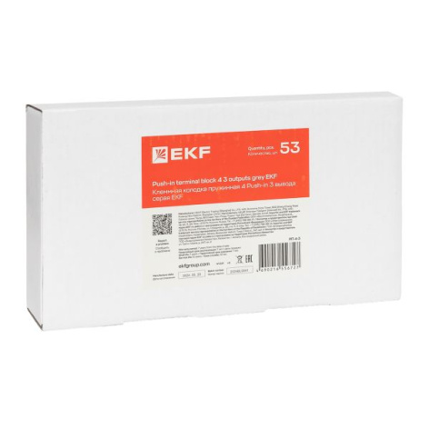 фото Клеммная колодка  EKF PIT-4-3 в Уфе