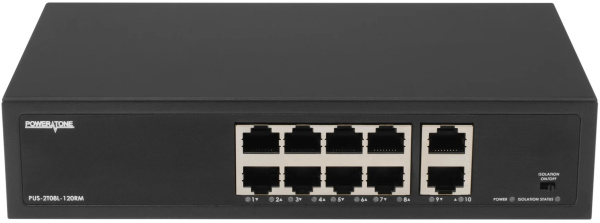 фото Коммутатор PoE POWERTONE PUS-2T08L-120RM в Красноярске