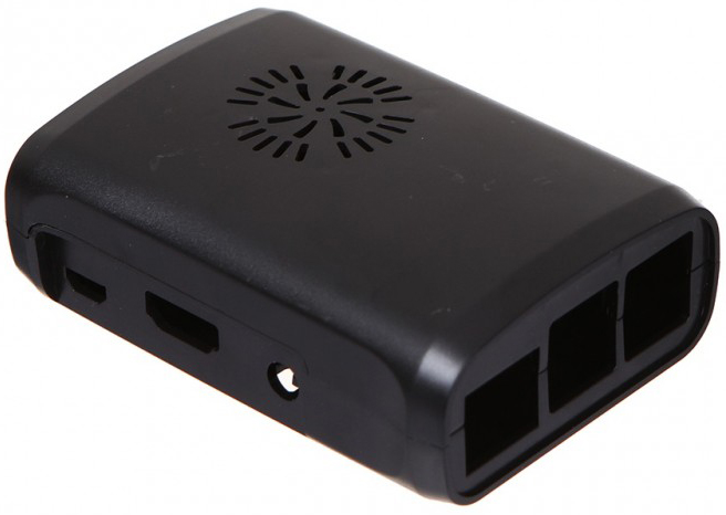 

Корпус Qumo RS045 ABS Plastic case for Raspberry Pi 3 Black, RS045