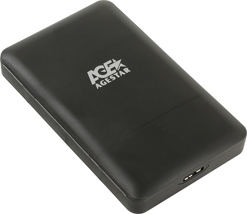фото Внешний корпус для HDD SATA 2.5” AgeStar 3UBCP3 в Уфе