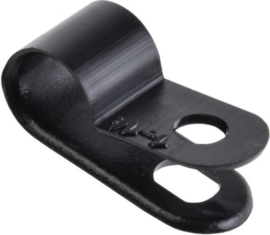 Изображение товара Скоба IEK USK11-06-050-K02 для крепления кабелей и проводов 50 шт