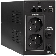 фото Источник бесперебойного питания Exegate SpecialPro Smart LLB-600.LCD.AVR.EURO.RJ.USB