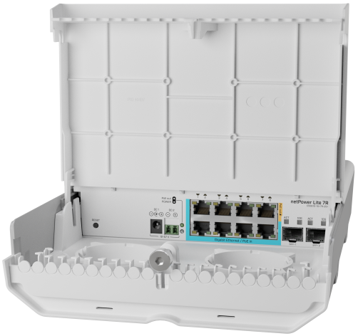 фото Коммутатор управляемый Mikrotik CSS610-1Gi-7R-2S+OUT в Екатеринбурге