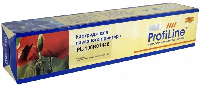 

Картридж ProfiLine PL_106R01446_BK для принтеров Xerox Phaser 7500/7500DN/7500DT/7500DX/7500N Black 19800 копий, PL_106R01446_BK