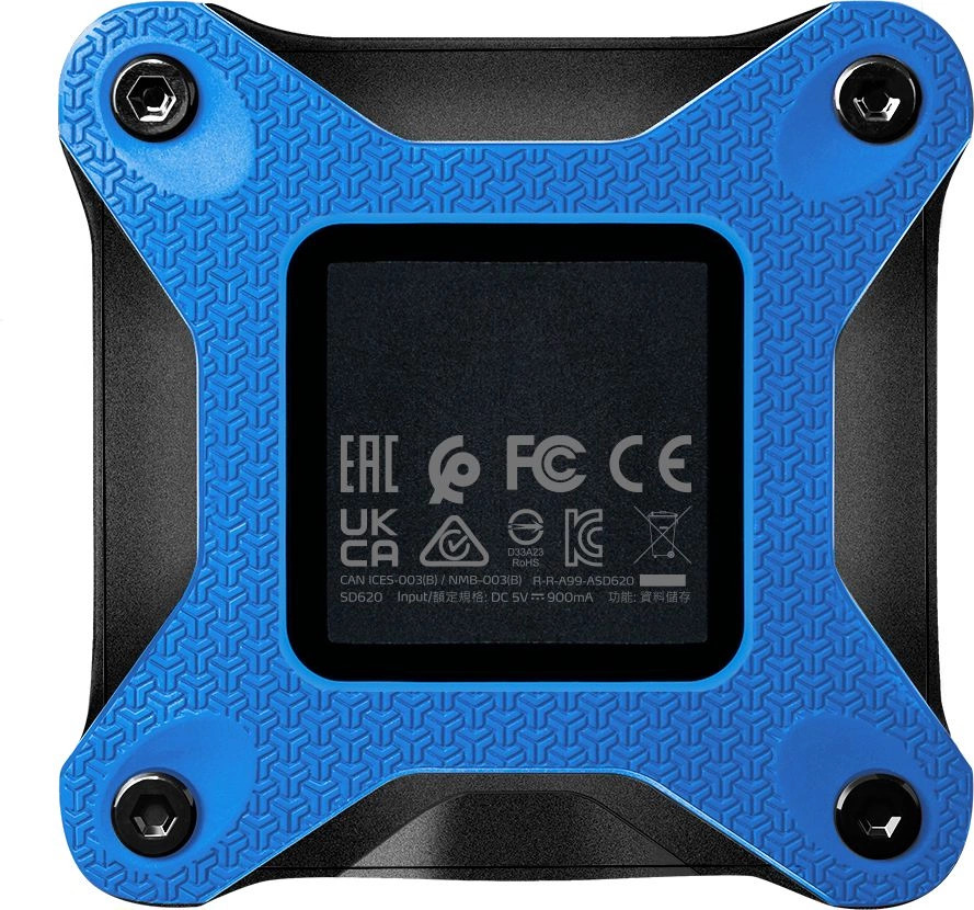 

Внешний SSD USB 3.2 Gen 2 Type-A ADATA SD620 2TB 520/460MB/s blue, SD620
