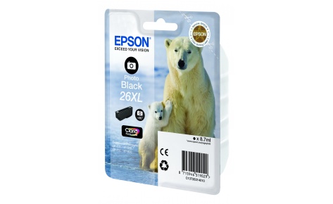 

Картридж Epson C13T26314012 26XL для XP-600/700/800 (photo black), C13T26314012